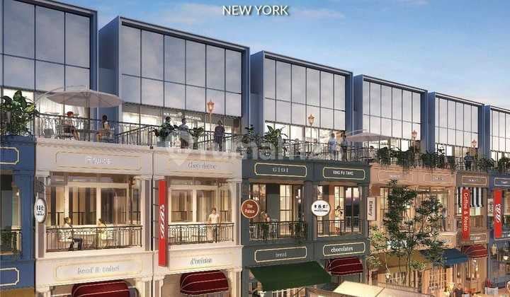 For Sale Rukan Marina Bay Pik2 Hadap 2 Sisi Jalan Utama Terbaik
