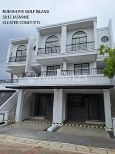Rumah Golf Island Ukuran 5 X 15 Best Deal 3 Kamar Tidur