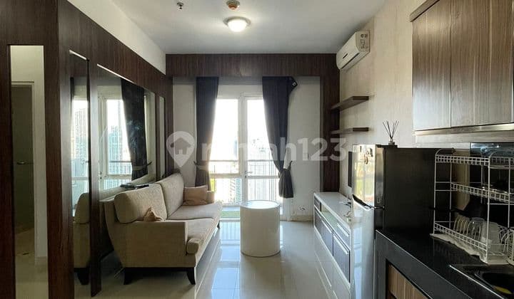 For Rent Affordable Apartment Strategic Location - Ambassade Residences South Jakarta - Very Good Condition Furnished - 2 Bedrooms