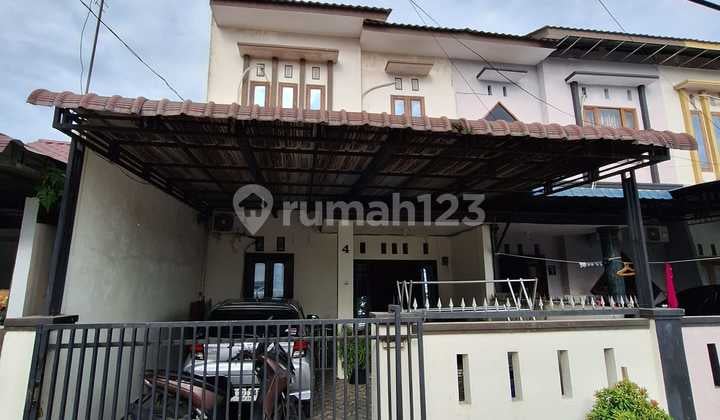 Dijual Rumah 2 Lantai Dekat Tol Helvetia SHM