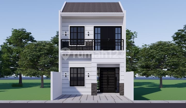 Rumah 2 Lantai Murah Dekat Manhattan Mall Rumah
