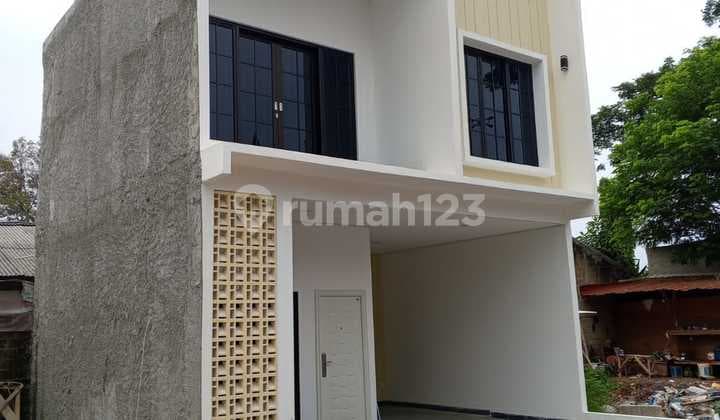 Dijual Rumah Modern Baru Akses Dekat Toll Jorr Cipayung