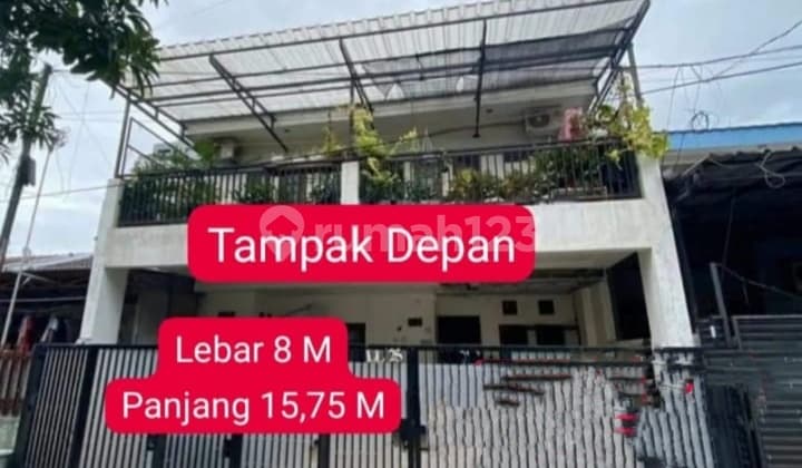 Dijual Rumah 2 Lantai Bu Dijelambar, Jakarta Barat