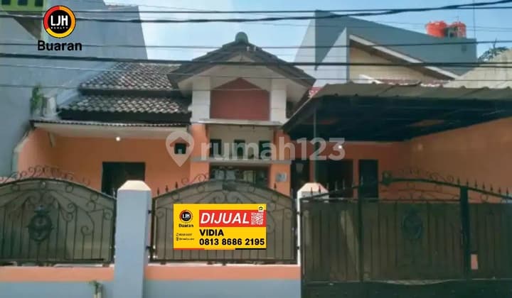 Di Jual Rumah di Bintara Lokasi Bebas Banjir