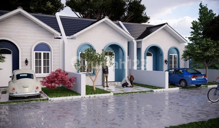 Rumah Dijual Desain Vintage 1 Lantai - Sisa 2 Unit Lagi!
