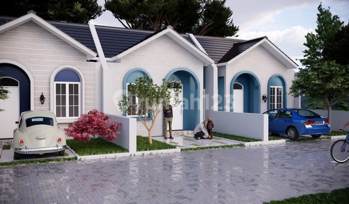 Rumah Dijual Desain Vintage 1 Lantai - Sisa 2 Unit Lagi!