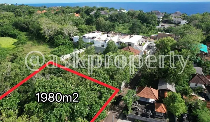Dijual Tanah Cocok Bangun Villa Komplek / Guest House Dekat Pura Uluwatu Bali