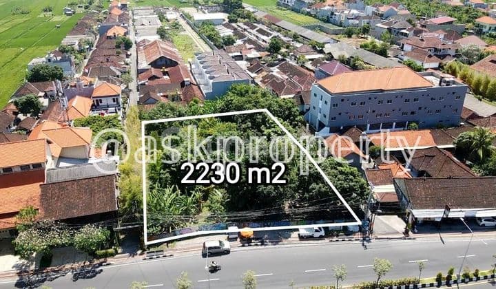 Dijual Tanah Area Komersial Jl. Imam Bonjol Denpasar Barat Bali