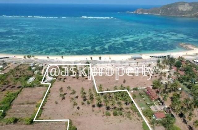 Dijual Cepat Murah Tanah Pinggir Pantai Mandalika Kuta Lombok - Dekat Sirkuit Mandalika