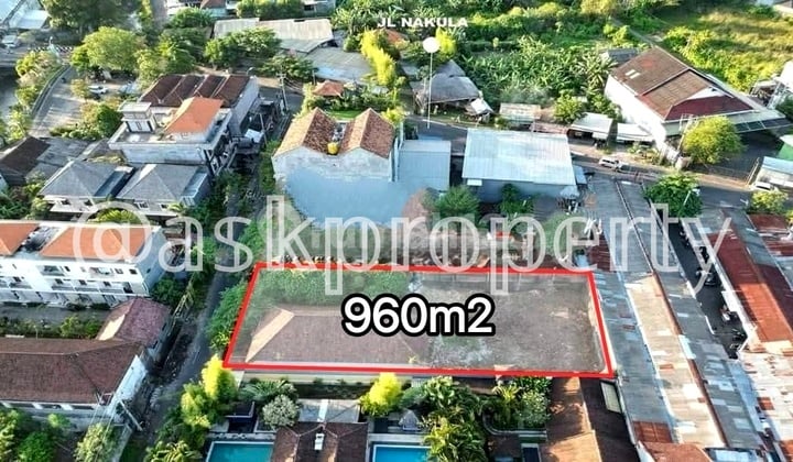 For Sale: Land in Business and Residential Area, Ready to Build, Nakula Road, Legian, Bali