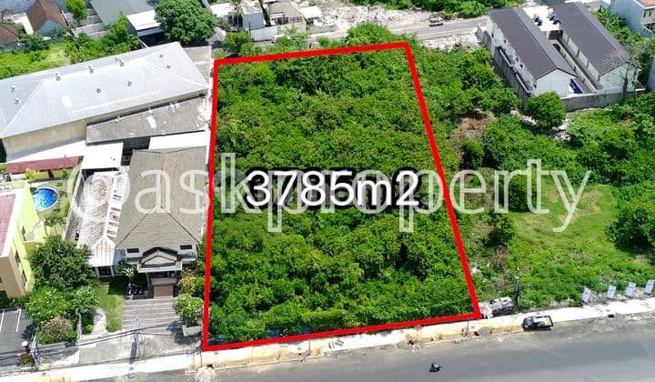 For Sale Commercial Area Land with 2 Road Access Jl. Teuku Umar West Kerobokan Bali