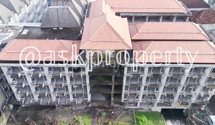 FOR SALE FAST CHEAP LAND + BUILDING FOR HOTEL BY PASS KUTA BALI