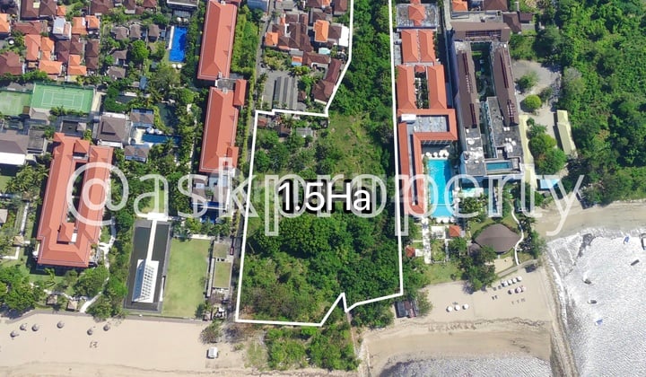 For Sale Land Near Premium Star Hotel Area, Suitable for Building Hotel/Apartment, Nusa Dua Beach Bali