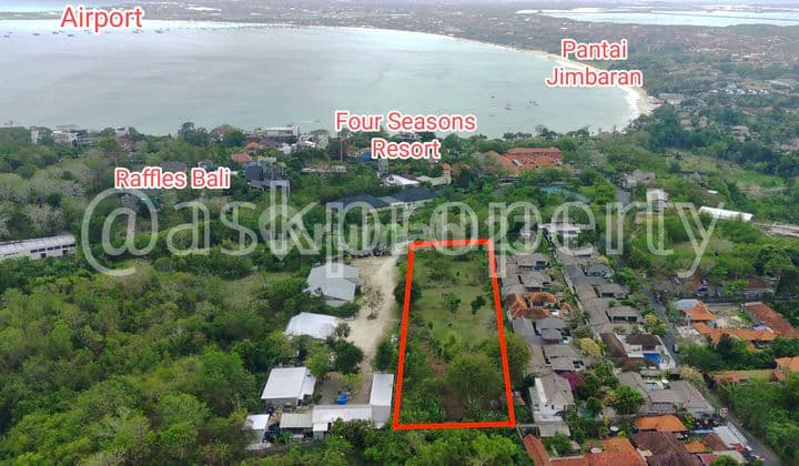 DIJUAL TANAH AREA FOUR SEASONS RESORT/RAFFLES BALI DEKAT PANTAI JIMBARAN BALI