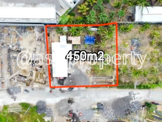 For Sale Ready-to-Build Land in Villa Area Near Echo Beach Canggu Bali