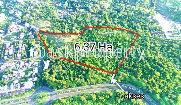 Dijual Tanah Cocok Untuk Hotel/komplek Rumah Cluster Pecatu Indah Bali