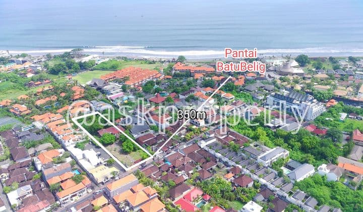 Dijual / Disewakan Tanah Area Prime Cocok untuk Usaha Dekat Pantai Batu Belig Bali