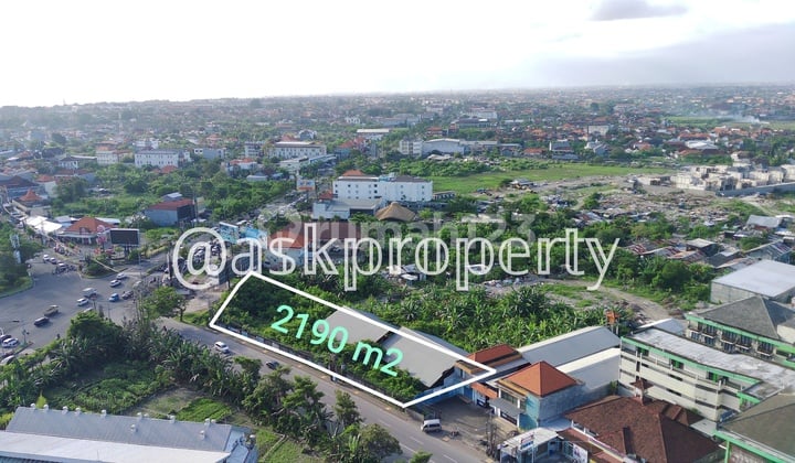 Dijual Tanah Area Bisnis Jl. Nakula / Sunset Road Legian Bali