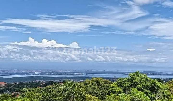 Tanah Full Ocean View di Kawasan Villa Gwk, Jimbaran - Bali