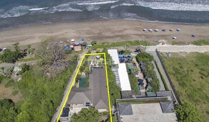 VILLA BEACHFRONT 2LT DI KAWASAN PREMIUM DI SEMINYAK, BALI