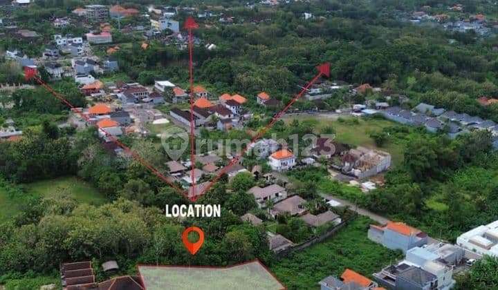 TANAH DI KAWASAN VILLA FULL VIEW DI TOYANING, PECATU - BALI