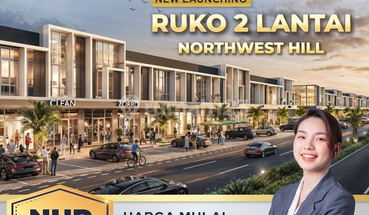 RUKO 2LT DI NORTHWEST BOULEVARD CITRALAND UTARA, SURABAYA BARAT