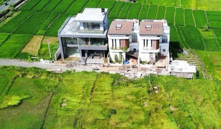 Lahan Langka & View Sawah Di Kawasan Villa Pantai Nyanyi, Bali