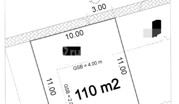 Tanah / Kavling Hook Badan di Bsd Vanya Park, Tangerang