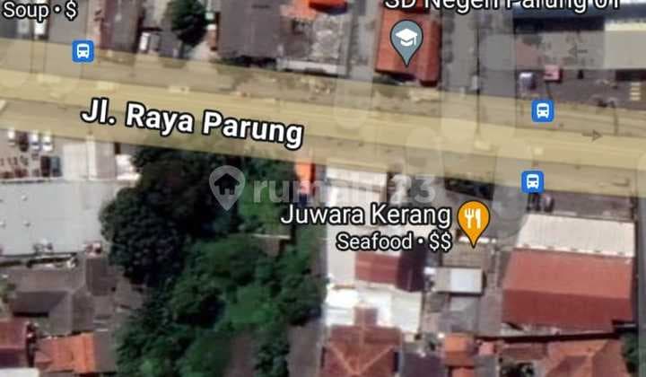 Tanah Parung Bogor Cocok Utk Gudang , Perumahan , Rumah Sakit, Komplek Ruko