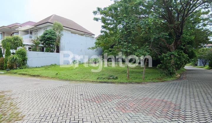 Kavling hook dijual di perumahan Darmo hill