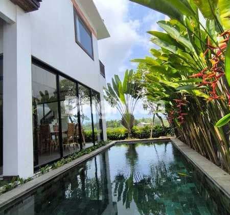 Villa 3Br Rice Fields, Ocean & Mountain View At Beraban Tanah Lot