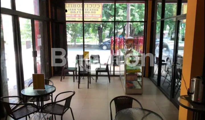 RUKO KOMERSIAL 1.5 LANTAI LEBAR DEPAN 22 METER DI TENGGILIS MEJOYO DEKAT KAMPUS UBAYA COCOK UNTUK USAHA