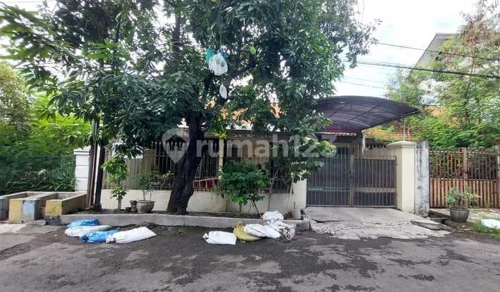 DIJUAL RUMAH LAMA HITUNG TANAH DI RUNGKUT ASRI LT 10X20 - LOKASI STRATEGIS