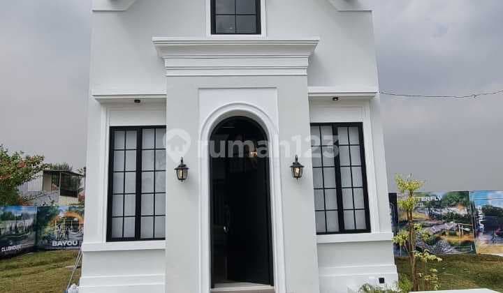 For Sale New 2-Story House Only 800 Million in Lidah Kulon, Wiyung, West Surabaya - Eligible for Mortgage Without Down Payment & FREE Fees.