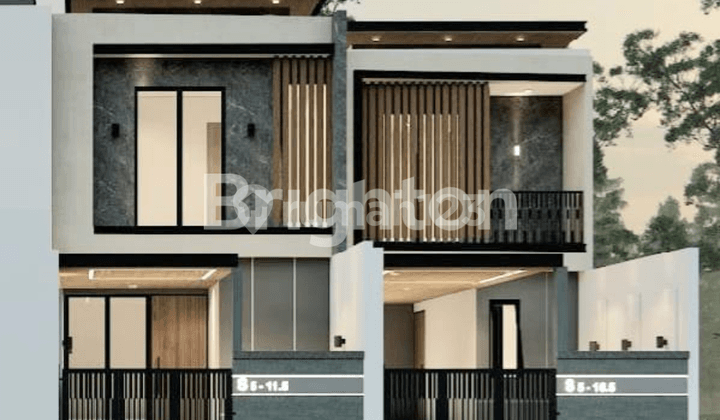 RUMAH MURAH BARU TROPICAL 2 LANTAI DI SEMOLOWARU DEKAT UNTAG