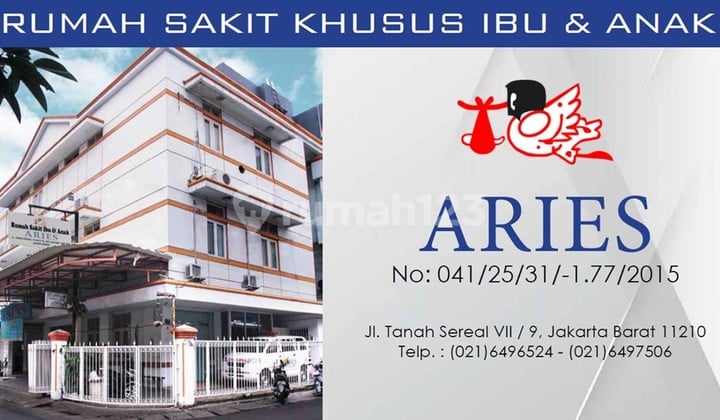 Quick Sale! Maternity Hospital (Mother & Child Hospital) in Tambora, West Jakarta