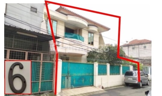 Otista, Dijual Murah Hitung Tanah Rumah 2 Lantai Otista, Jatinegara, Jakarta Timur