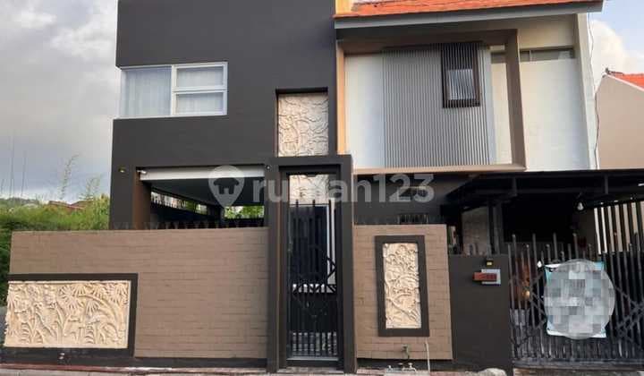 For Sale Nice Modern Minimalist Furnished 2-Story House In Perm Gading Kencana Jimbaran Bali