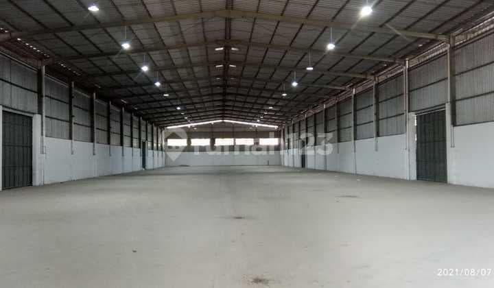 Disewakan Gudang Akses Kontainer Luas 2016M di Bantar Gebang Narogong Bekasi