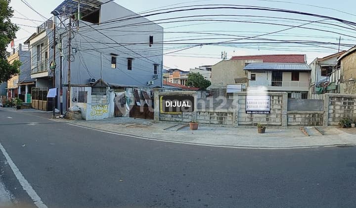 Tanah Strategis Di Pinggir Jalan Di Johar Baru , Jl.Rawa Selatan Ii No.3 , Jakpus, Johar Baru Shm - Sertifikat Hak Milik 300 M²