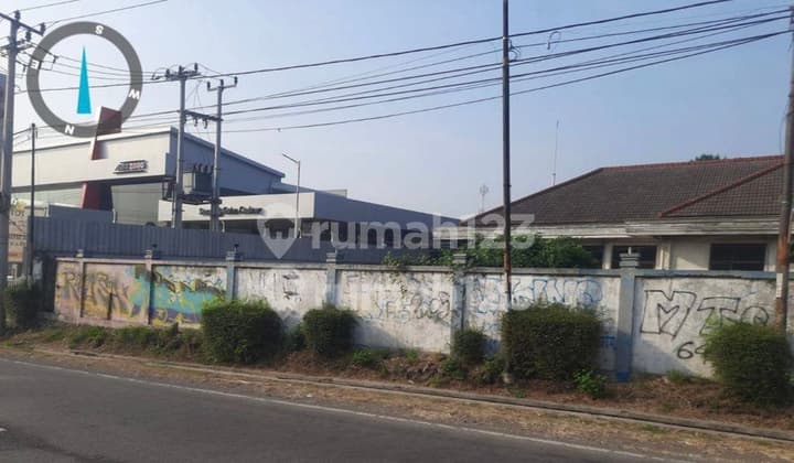 Tanah STRATEGIS PINGGIR JALAN UTAMA di JL.JEND.SUDIRMAN, CIKAMPEK, Cikampek 1897 Squaremeter SHM - Sertifikat Hak Milik
