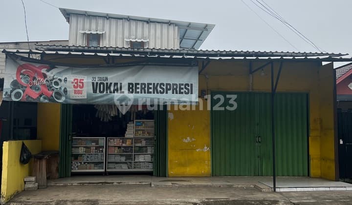 Rumah Sederhana & 2 Kios Pondok Jagung Tangerang Ajb 167 M2