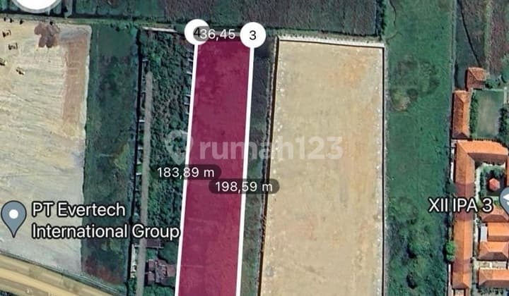 Brebes Land, Central Java, National Road, Certificate of Land Title 7100.0 m²
