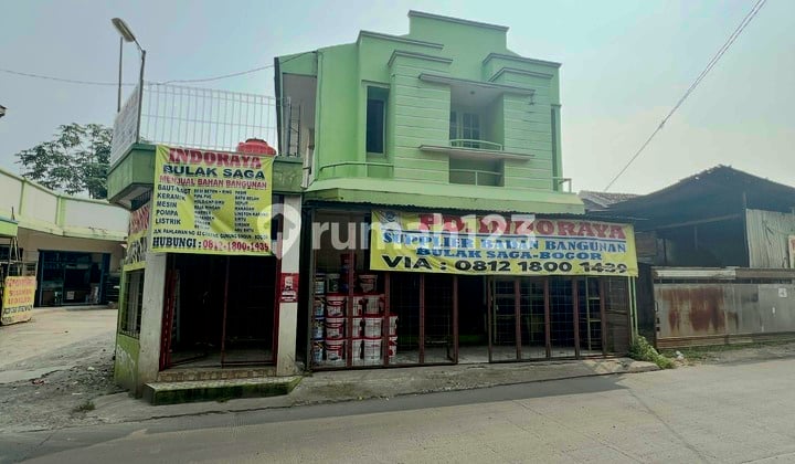 Attached Shophouse 2 Units, Roadside on Jalan Pahlawan Ciseeng 77.0 M², Freehold Title