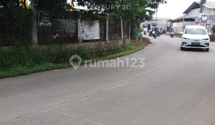 Tanah Strategis Depan Jalan Lebar di Kp Babakan Mustikasari S8729