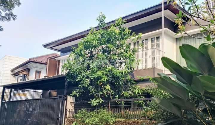 Rumah Sewa Bsd Nusaloka 2 Lt Full Furnished Siap Huni