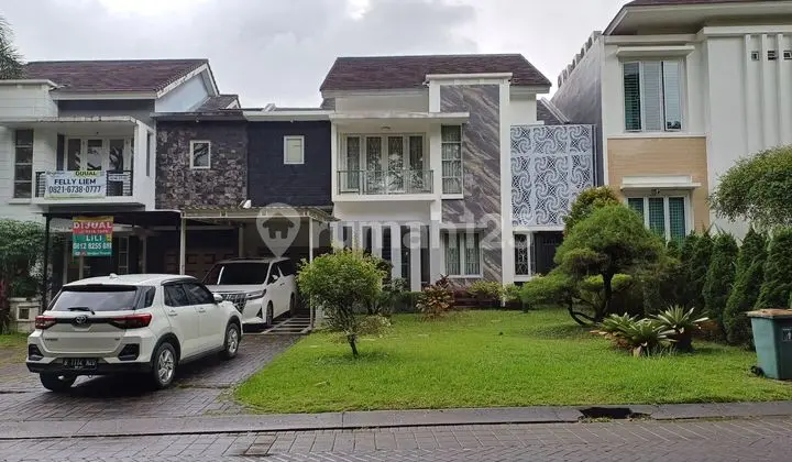 Jualcepat Rumah Bagus Full Furnish di Delatinos Dekat Stasiun BSD