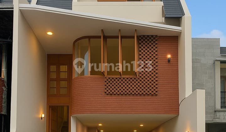 Rumah brand new Tropical di Rawamangun sangat bagus kode SM