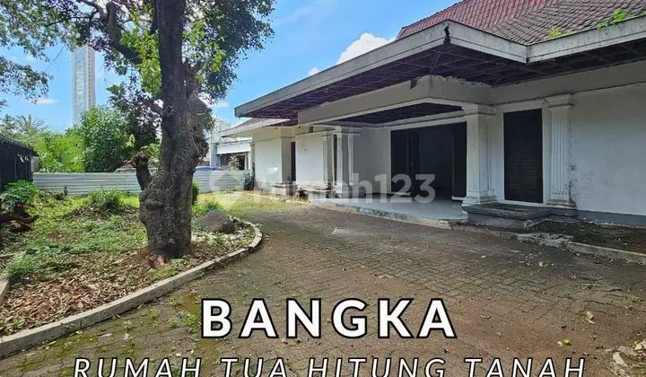 Dijual Rumah lama hitung tanah di Bangka, Jakarta Selatan