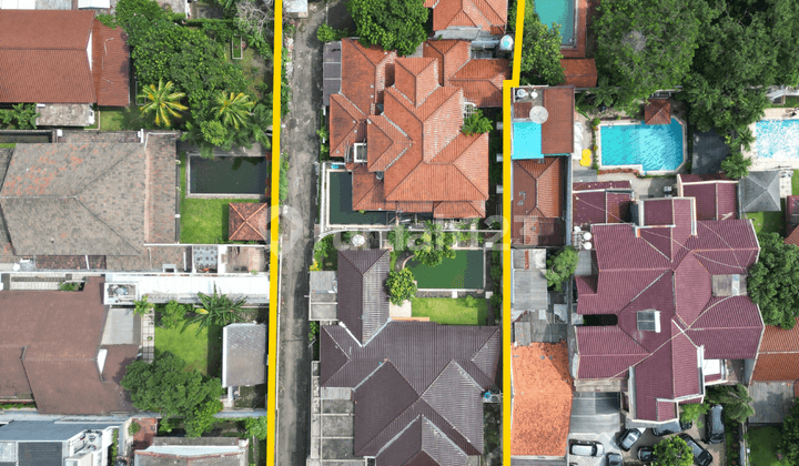 Rumah Lama Hitung Tanah Di Lebak Bulus, Jakarta Selatan